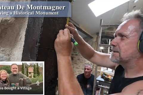 Ancient chateau renovation: What comes out must go back in