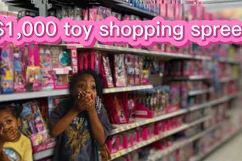 $1,000 TOY SHOPPING SPREE