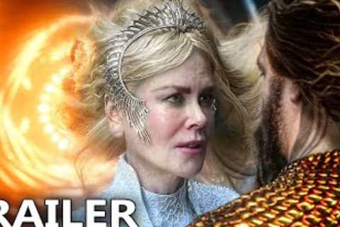 AQUAMAN 2 AND THE LOST KINGDOM Trailer (2023) Jason Momoa, Nicole Kidman