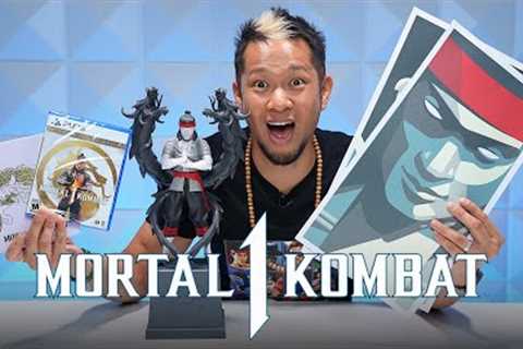 Mortal Kombat 1 Kollector's Edition Unboxing! Liu Kang Glows-In-The-Dark!
