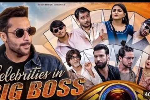 celebrities in big boss #viral #trending #biggboss