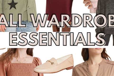 Fall Wardrobe Essentials