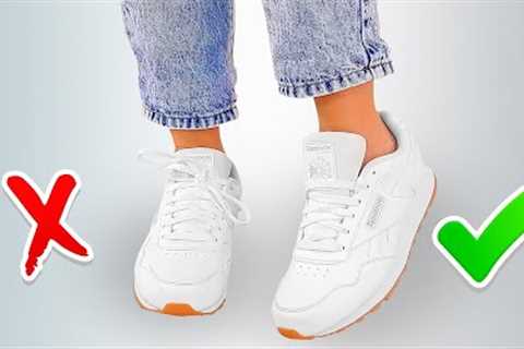 10 Ways You’re Wearing Shoes WRONG! *how to fix*