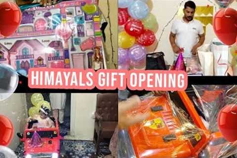 Gifts opening|| birthday gifts opening|| gifts for 2 yrs baby girl|| birthday vlog