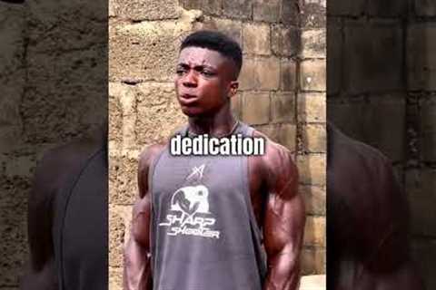 Jacked African Bodybuilder