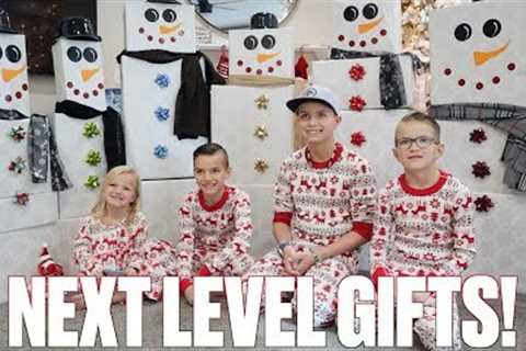 GRANDPARENTS SPOIL GRANDKIDS FOR CHRISTMAS | INSANE CHRISTMAS GIFTS HAUL | OPENING PRESENTS