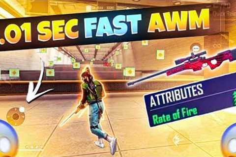 AWM Tips and Tricks Free Fire 🚀⛳️ | [ Single + Double ] AWM Tricks 🔥| Fast AWM Kaise Chalaye | FF