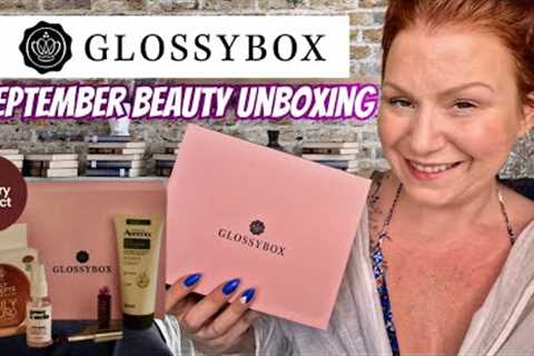 A VERY CHATTY UNBOXING - GLOSSYBOX SEPTEMBER 2023 BEAUTY SUBSCRIPTION BOX