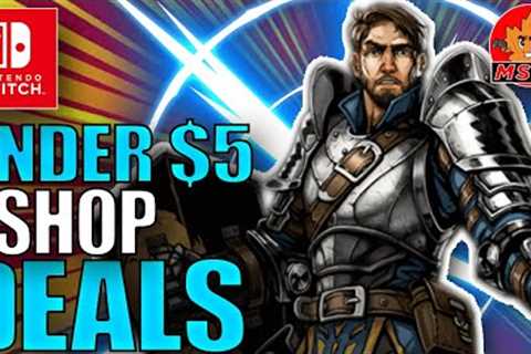 New Nintendo Switch eSHOP Sale Is Filled with Budget Deals Under $5! BEST Switch eSHOP Deals 2023