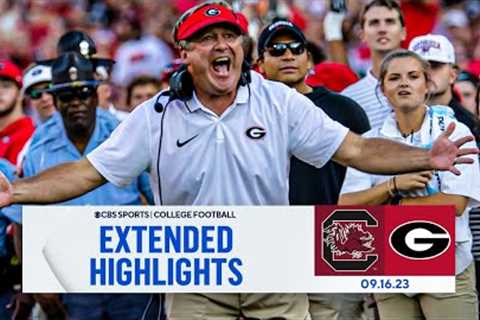 South Carolina vs No. 1 Georgia: Extended Highlights I CBS Sports