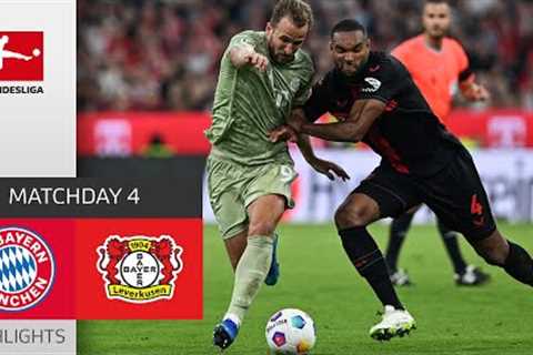 Pure Drama In Absolute Top Match! | FC Bayern - Leverkusen  | Highlights | MD 4 – Bundesliga