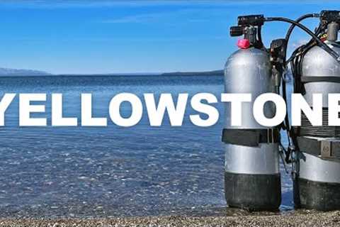 Scuba diving &amp; HOT GEYSERS in Yellowstone National Park