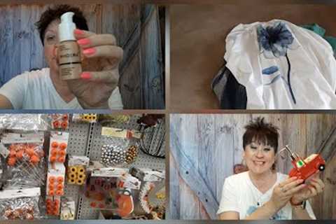 Vlog | GRWM | Shopping | Walmart,  Dollar Tree &amp; Outlet  Hauls