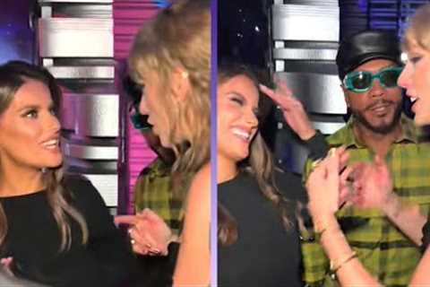 Taylor Swift and Nelly Furtado FAN OUT Over Each Other