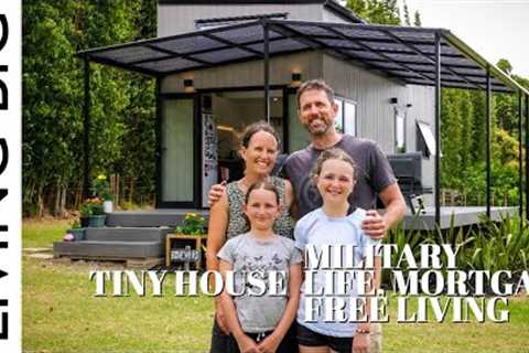 Military Family Escape A Life Of Mortgage Debt By Building A Tiny House