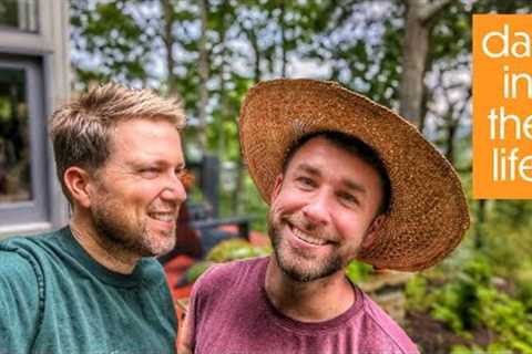 Day In The Life Of Todd &amp; Rob At Our Modern Mountain House