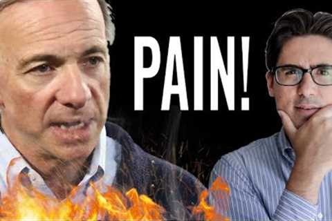 RAY DALIO: HOLD MORE CASH! PAIN AHEAD? STOCK MARKET CRASH?