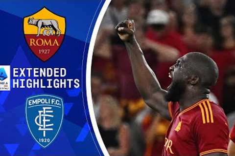 Roma vs. Empoli: Extended Highlights | Serie A | CBS Sports Golazo