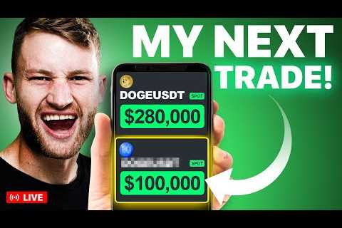 My NEXT $100,000+ Altcoin Trade !!