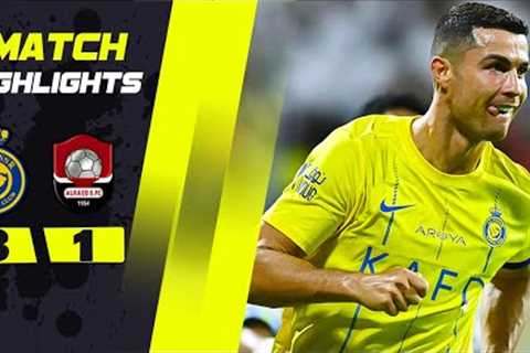 Cristiano Ronaldo Unbelievable Nutmeg Goal | Al Raed vs Al Nassr 1-3 - Highlights &amp; Goals - 2023