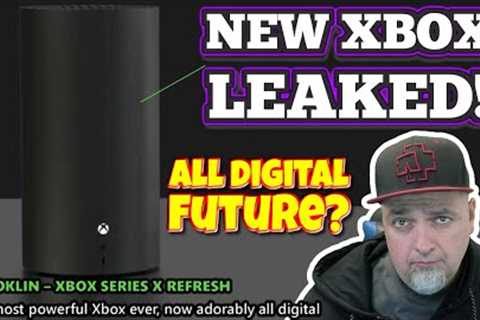 NEW Xbox Consoles Have Leaked! Doesn't Look Good For Future Of Physical Games!