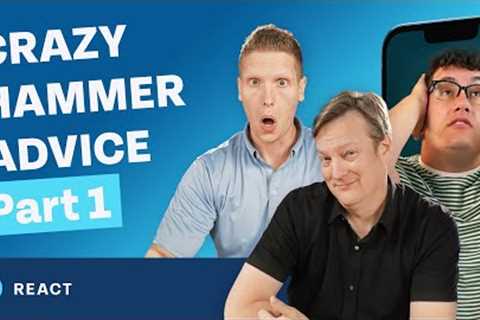Financial Advisors React to Caleb Hammer's CRAZIEST Financial Audits!