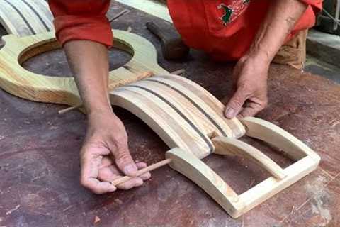 One Of The Most Interesting And Unique Designs You Will Ever See // Giant Homemade Wooden Wristwatch