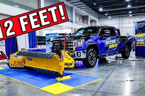 *NEW* 12' ARTIC PLOW?! 2023 MGIA Snow Show HIGHLIGHTS!