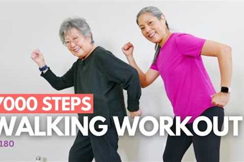 7000 Steps Walking Workout for Seniors &amp; Beginners, Low Impact