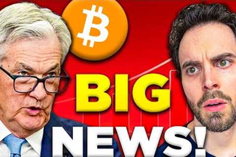 Be Prepared for Fed Meeting Today (Is Bitcoin About To Pop?)