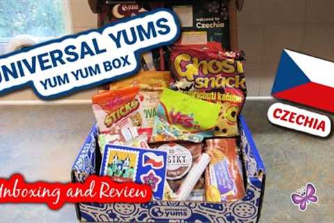 Czechia UNIVERSAL YUMS Subscription Box Unboxing &amp; Taste Test | 2023 Yum-Yum Box
