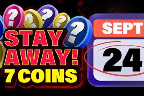 AVOID THESE 7 ALTCOINS FOR NOW | MASSIVE INJ &amp; RDNT News