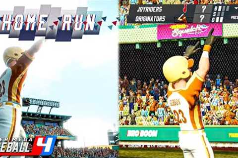 I HIT A WALK-OFF HOME RUN! - Super Mega Baseball 4