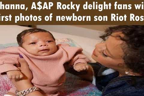 Rihanna, A$AP Rocky delight fans with first photos of newborn son Riot Rose