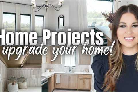 EASY HOME PROJECTS ON A BUDGET | AFFORDABLE HOME PROJECTS TO UPGRADE YOUR HOME | FALL HOME PROJECTS