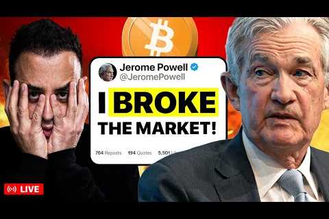 The FED Just BROKE The Markets!! (Bitcoin Could DUMP HARD)