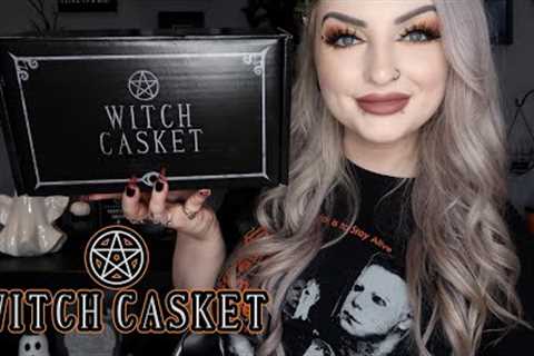 Witch Casket, Monthly Subscription Box Unboxing -  Spiritual Growth - August 2023