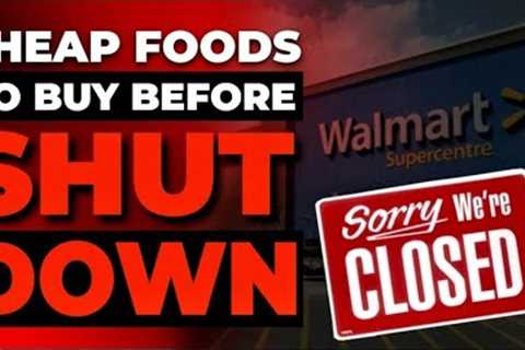 15 Cheap Emergency Food Staples To Stock Up Before the Economy Crashes