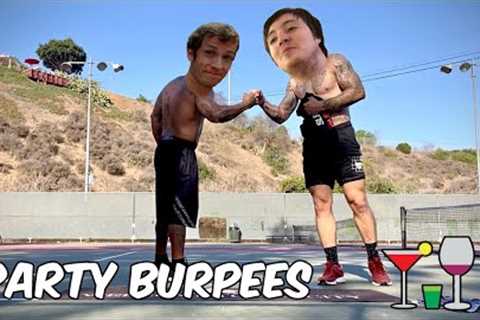 Party Burpees 🔥 1 Deadlift 🏋️ 1 Drink 🍹 The Drinking Game Challenge!