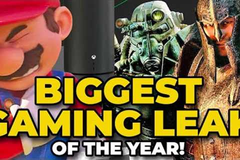 Xbox Buying Nintendo?! HISTORIC Gaming Leak Reveals Multiple New Xbox &amp; ENTIRE Bethesda Slate