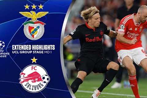 Benfica vs. Salzburg: Extended Highlights | UCL Group Stage MD 1 | CBS Sports Golazo