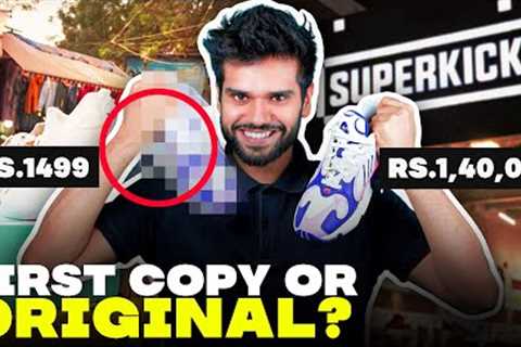 Factory Outlet VS First Copy Sneaker Shopping | Online vs Retail | BeYourBest Fashion by San Kalra
