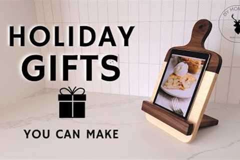 6 Woodworking Gifts You Can Make