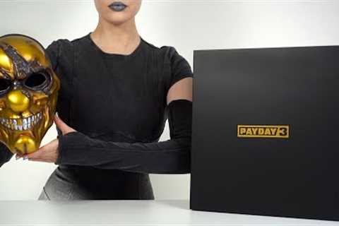 Unboxing PAYDAY 3 Collectors Edition Mask