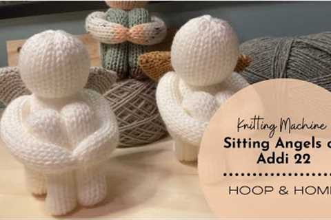 Knitting Machine Sitting Angel Pattern