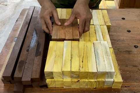 Create Stunning Furniture From Recycled Wood // Carpenter's Inspiring Woodworking Projects