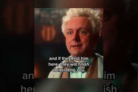 Oh good heavens, Aziraphale. | Good Omens