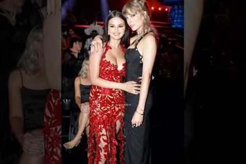 Selena Gomez and Taylor Swift together at the VMAs 2023✨❤️ #taylorswift #selenagomez #vmas2023