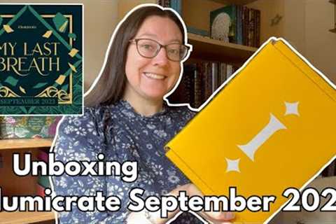 Unboxing Illumicrate September 2023 // My Last Breath // Fantasy Book Subscription Box