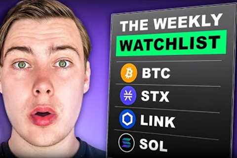 Insiders Are Buying Bitcoin (What Do They Know?) | Weekly Altcoin Watchlist #4 🔎